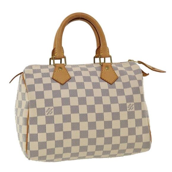 LOUIS VUITTON Damier Azur Speedy 25 Hand Bag - Picture 1 of 12
